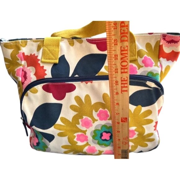 French Bull Colorful Yoga Floral Canvas Tote Gym Bag‎ NWOT - Picture 12 of 12